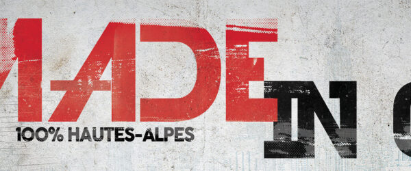 Bandeau, logo avec écrit "Made in 05"