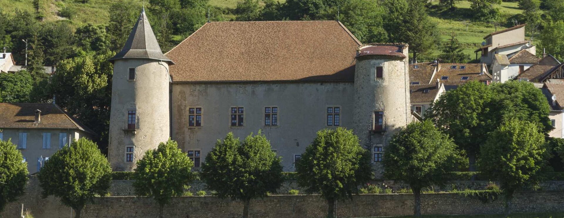 Photo du château de Montmaur