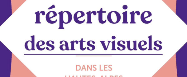 Image avec comme inscription au centre "répertoire des arts visuels"